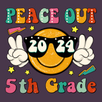 Peace Out 2024 5th Grade Heavyweight Hoodie | Teevron