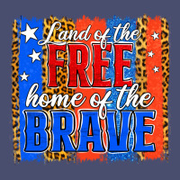 Land Of The Free 4th Of July Brushstroke Vintage Tee | Teevron