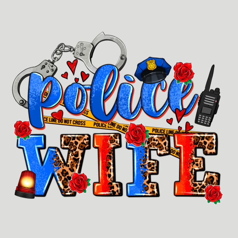 Police Wife Zipper Hoodie by AdoDesignShop | Teevron