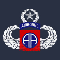 82nd Airborne Div Parachutist Wings And Patch - Distressed Urban Hoodie | Teevron