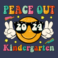 Peace Out 2024 Kindergarten Heavyweight Hoodie | Teevron