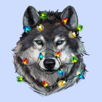 Christmas With Wolf Urban Heavy Tee | Teevron