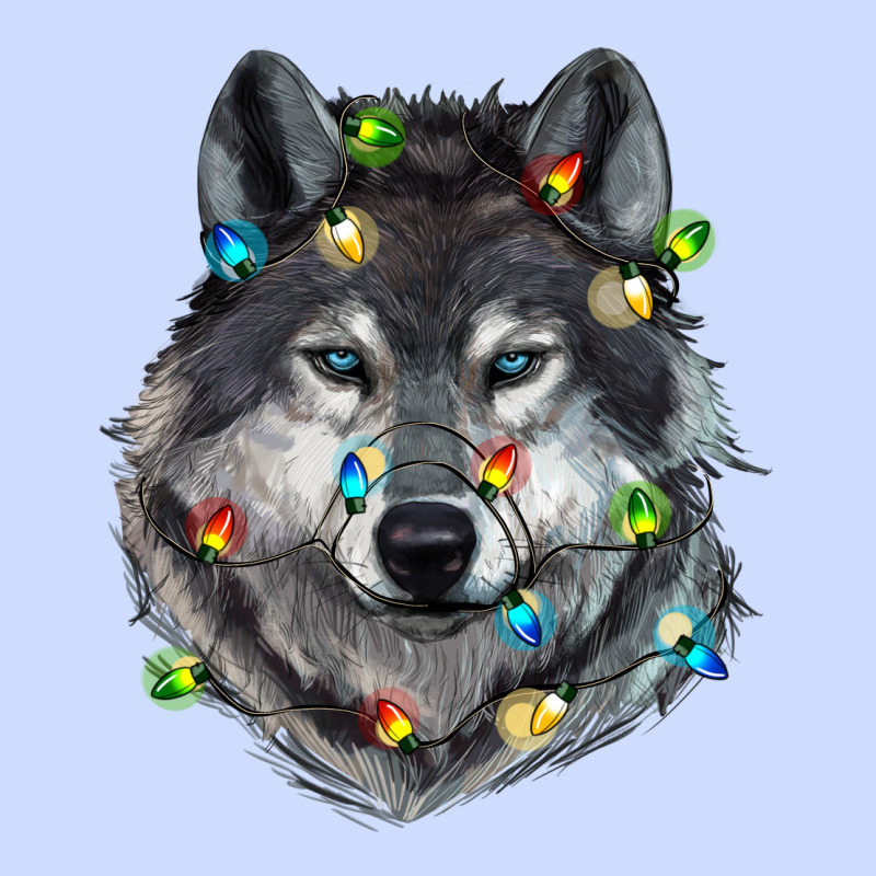 Christmas With Wolf Urban Heavy Tee by RanaPortraitStore | Teevron
