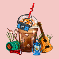 Camping Frappe Coffee Urban Heavy Tee | Teevron