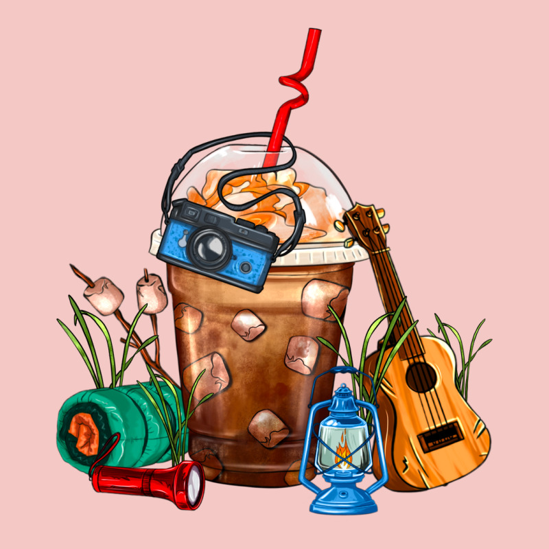 Camping Frappe Coffee Urban Heavy Tee by FaDigitalArtStudio | Teevron