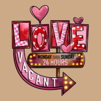 Valentines Day Love Vacant Vintage Hoodie | Teevron