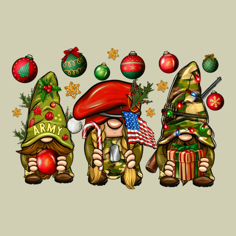 Christmas Army Gnomes 4th Of July Heavy Core Tee by HowdyJamesFarm | Teevron