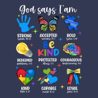 God Says I Am Autism Heavyweight Hoodie | Teevron