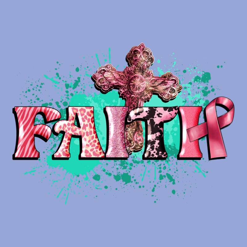 Faith Breast Cancer Classic Tee by CowGirlArtShop | Teevron