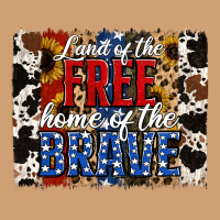 Land Of The Free Home Of The Brave Brushstroke Vintage Tee | Teevron