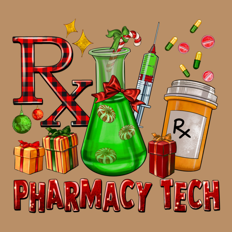 Pharmacy Tech Christmas Vintage Hoodie by FaDigitalArtStudio | Teevron