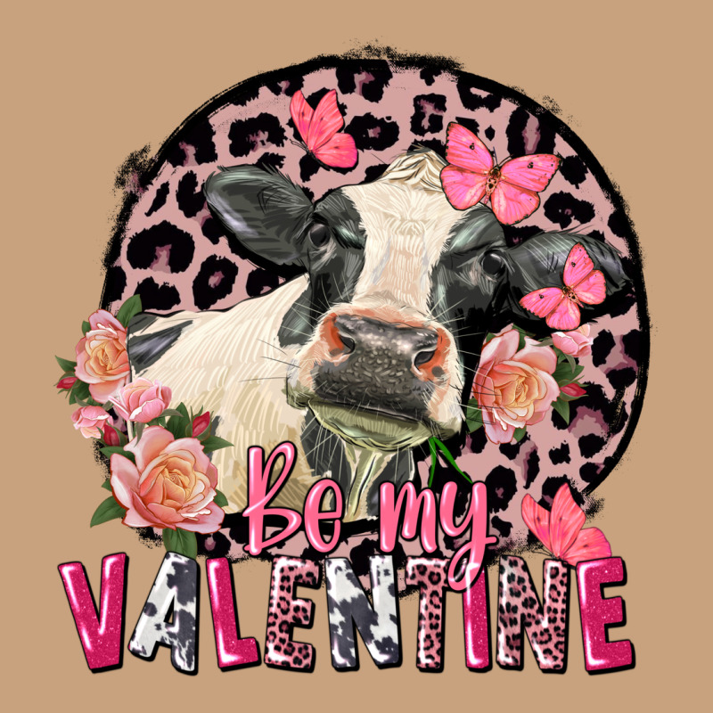 Be My Valentine Holstein Cow Valentine's Day Vintage Tee by FaDigitalArtStudio | Teevron