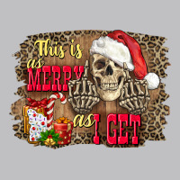 This Is As Merry As I Get Skull Long Sleeve Tee | Teevron