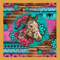 Floral Horse Premium Hoodie | Teevron
