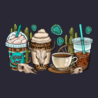 Bull Skull Coffee Cups Vintage Tee | Teevron