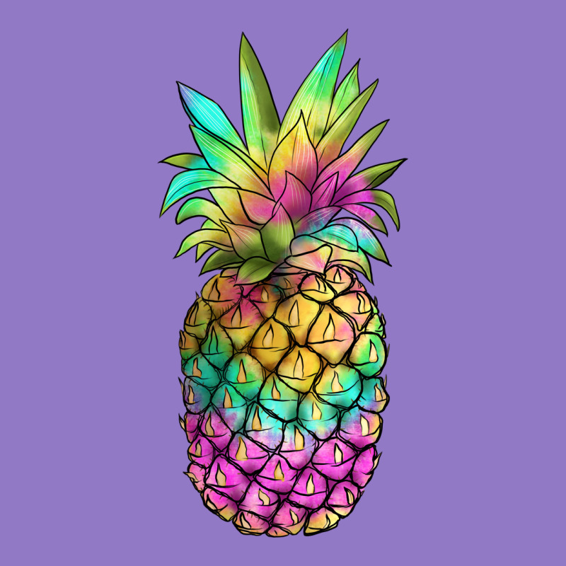 Tie Dye Pineapple Urban Hoodie by JahusDesignShop | Teevron