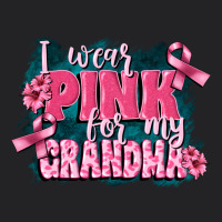 I Wear Pink For My Grandma Vintage Tee | Teevron