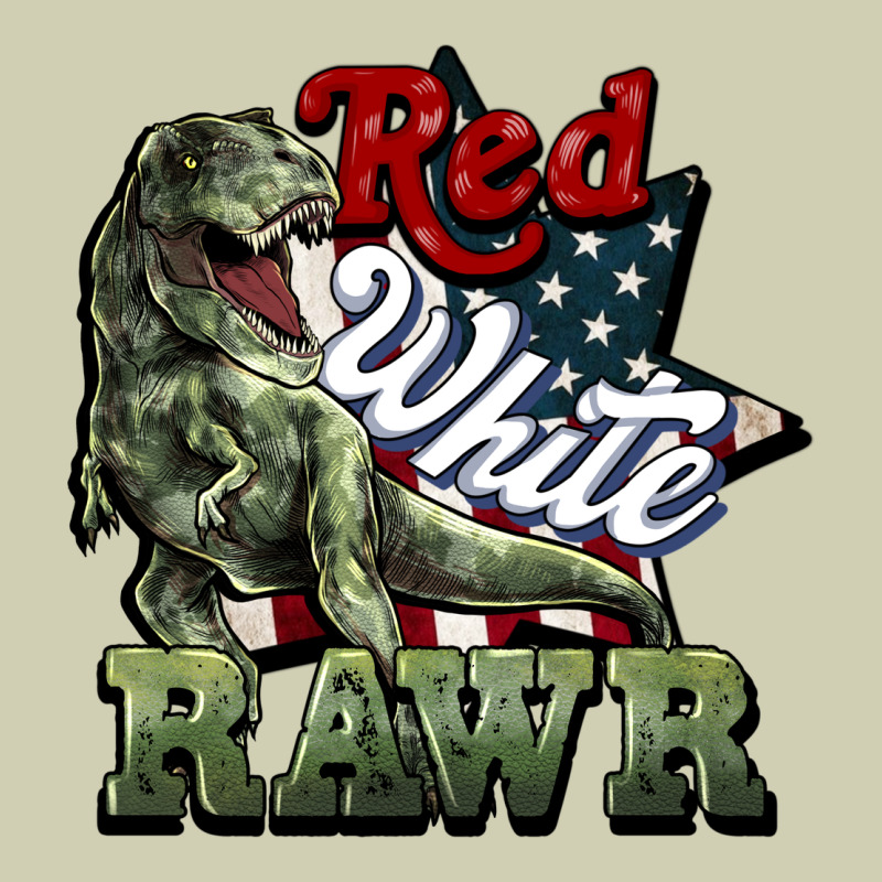 Red White Rawr 4th Of July Heavy Core Tee by HowdyJamesFarm | Teevron
