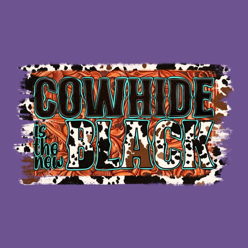Cowhide Is The New Black Vintage Tee by Jasminsmagicworld | Teevron