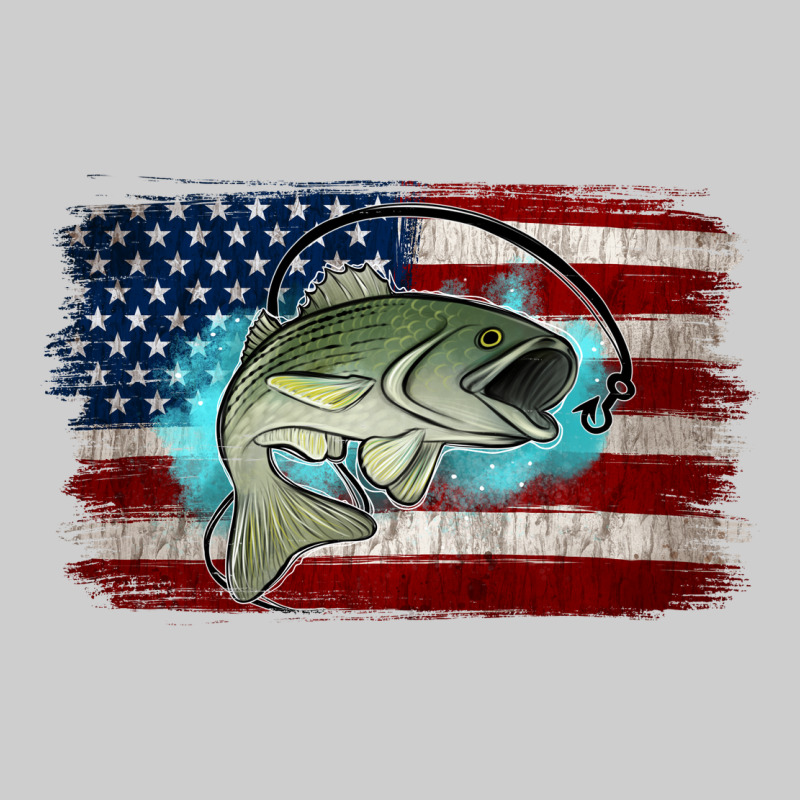 American Flag Fish Premium Tee by Jasminsmagicworld | Teevron