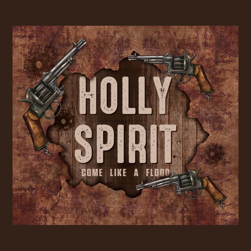 Holly Spirit Come Like A Flood Heavy Core Tee by TumblerDesignByShophia | Teevron