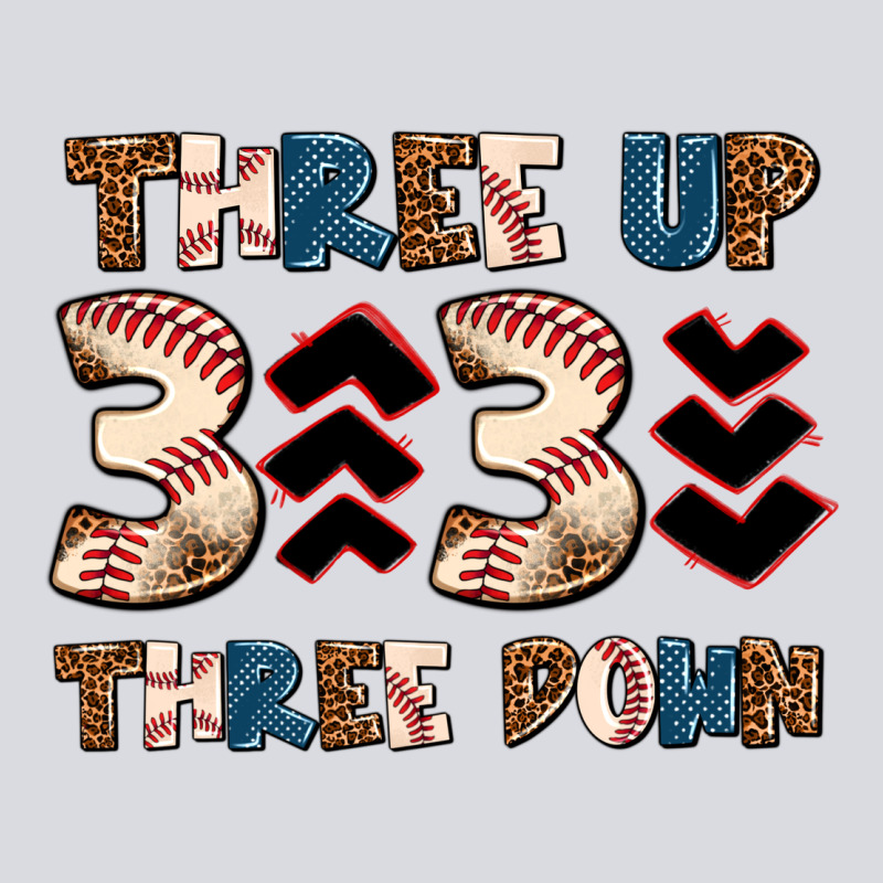 Three Up Three Down Zipper Hoodie by AdoDesignShop | Teevron
