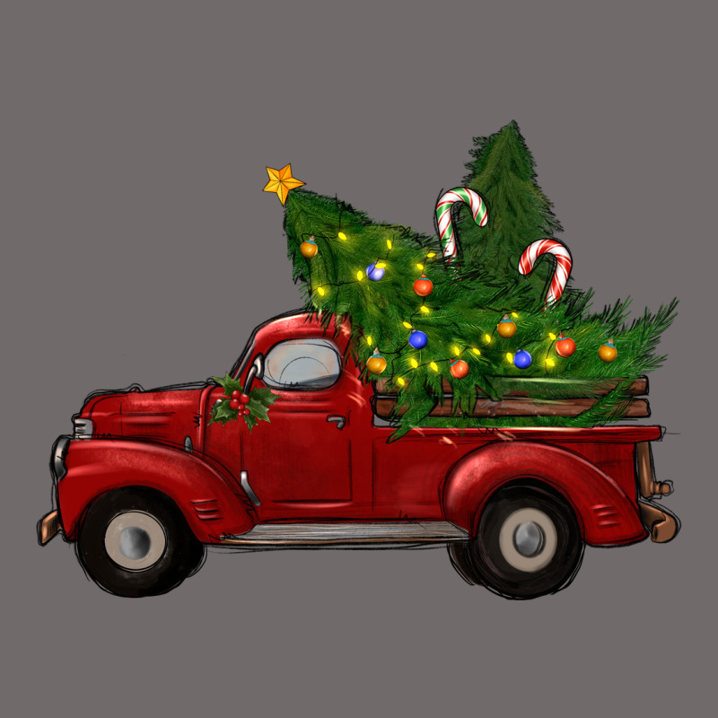 Christmas Trees With Truck Urban Heavy Tee by RanaPortraitStore | Teevron
