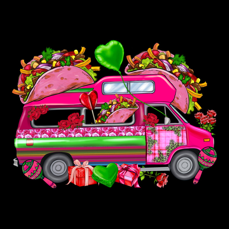 Valentine's Day Tacos Truck Mexico Ladies Tee by HowdyJamesFarm | Teevron