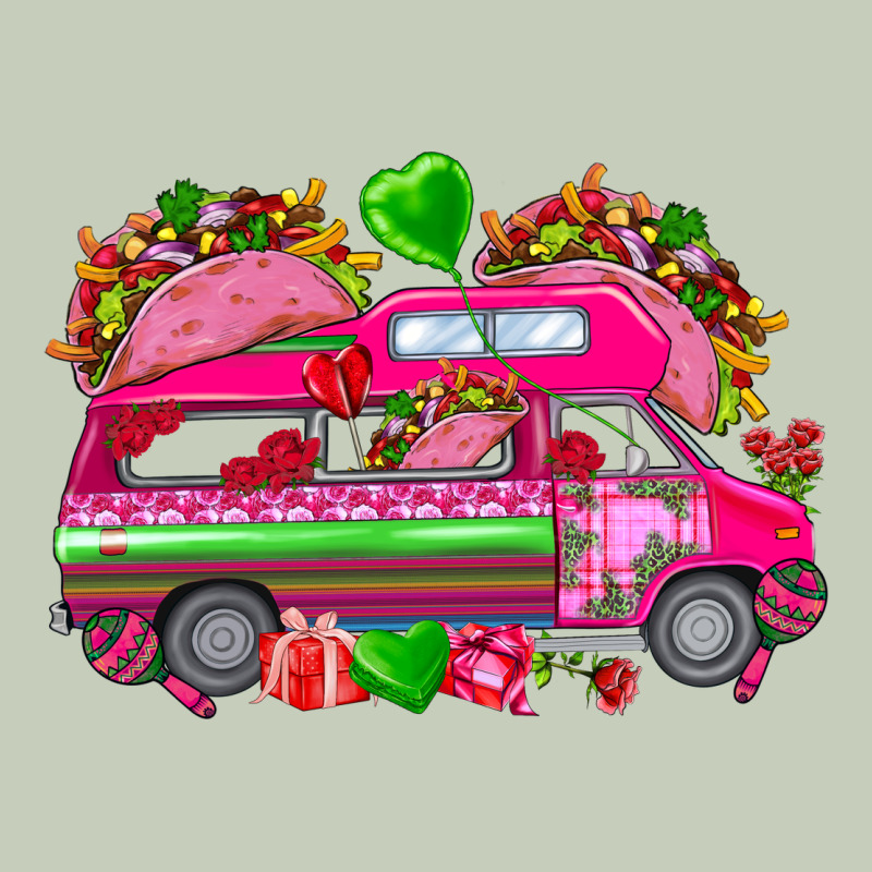 Valentine's Day Tacos Truck Mexico Ladies Tee by HowdyJamesFarm | Teevron