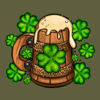 St. Patrick's Beer And Shamrock Vintage Tee | Teevron