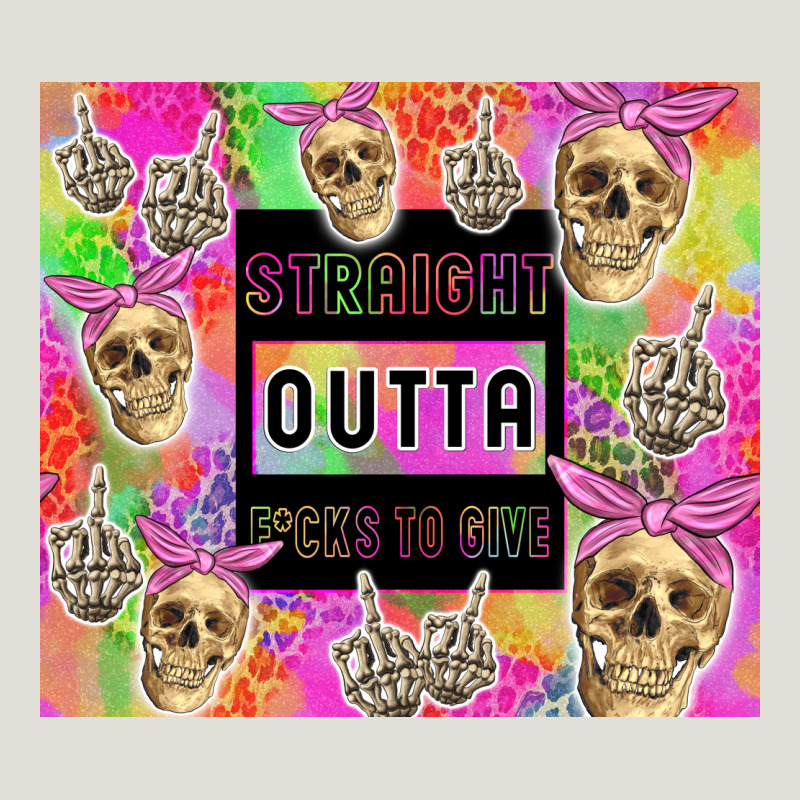 Straight Outta Fucks To Give Heavy Core Tee by TumblerDesignByShophia | Teevron