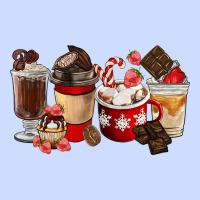 Chocolate Love Coffee Cups Urban Heavy Tee | Teevron