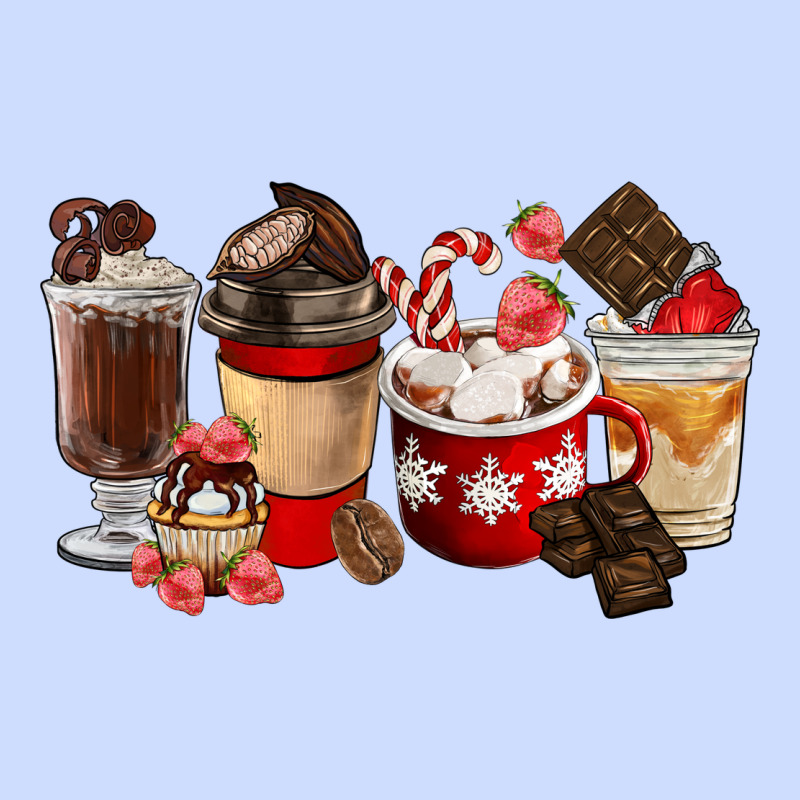 Chocolate Love Coffee Cups Urban Heavy Tee by FaDigitalArtStudio | Teevron