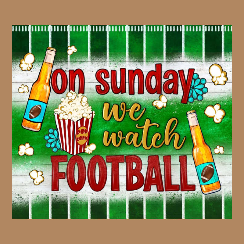 On Sunday We Watch Football Tumbler Long Sleeve Tee by BundleAndBundleShop | Teevron