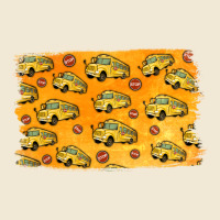 School Bus Pattern Premium Tee | Teevron