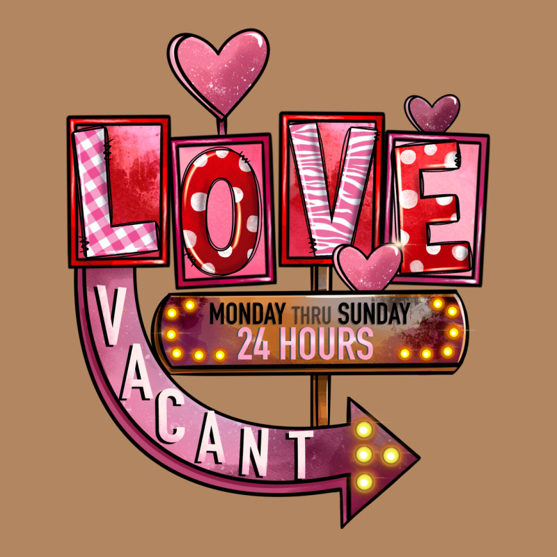 Valentines Day Love Vacant Long Sleeve Tee by FaDigitalArtStudio | Teevron