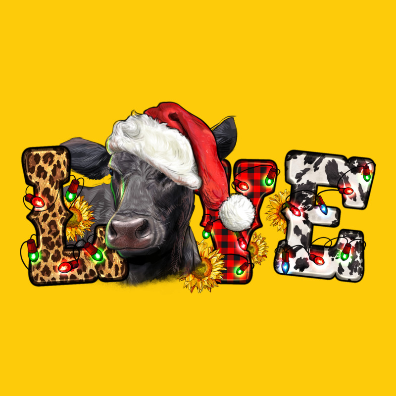 Love Christmas Black Angus Premium Hoodie by LillyAllenDesigns | Teevron