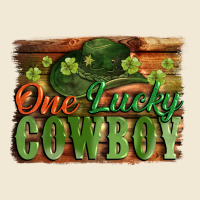 One Lucky Cowboy St. Patrick's Day Ladies Tee | Teevron