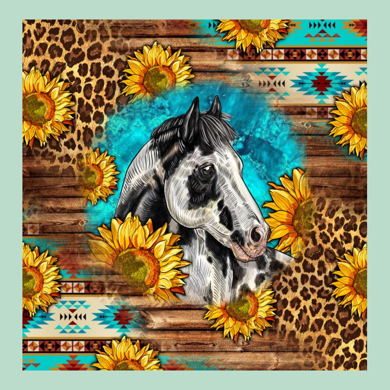 Western Paint Horse Premium Hoodie by LillyAllenDesigns | Teevron