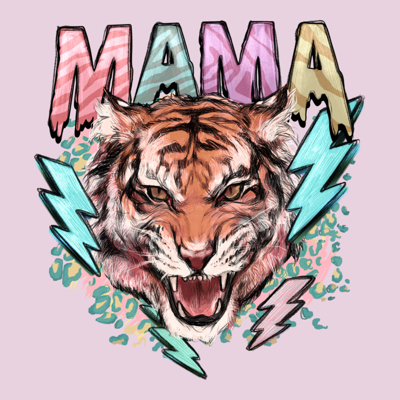 Mama Tiger Lightning Bolt Ladies Tee by HowdyJamesFarm | Teevron