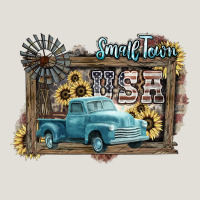 Small Town Usa Truck 4th Of July Heavy Core Tee | Teevron
