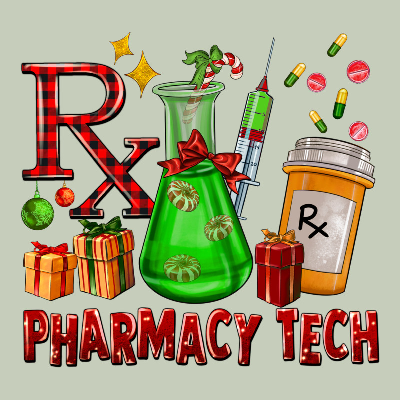 Pharmacy Tech Christmas Long Sleeve Tee by FaDigitalArtStudio | Teevron