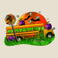 Halloween School Bus Urban Heavy Tee | Teevron