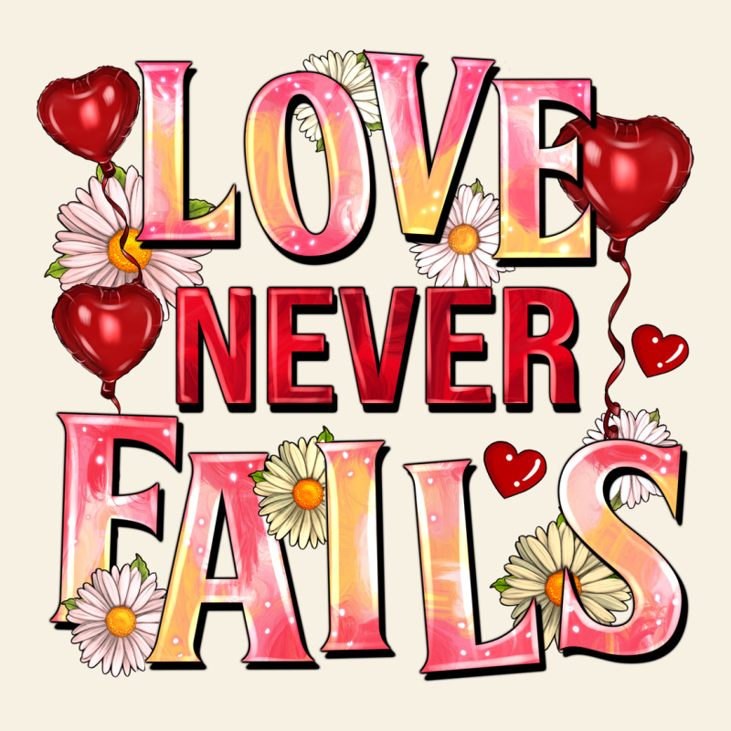 Love Never Fails Vintage Tee by FaDigitalArtStudio | Teevron