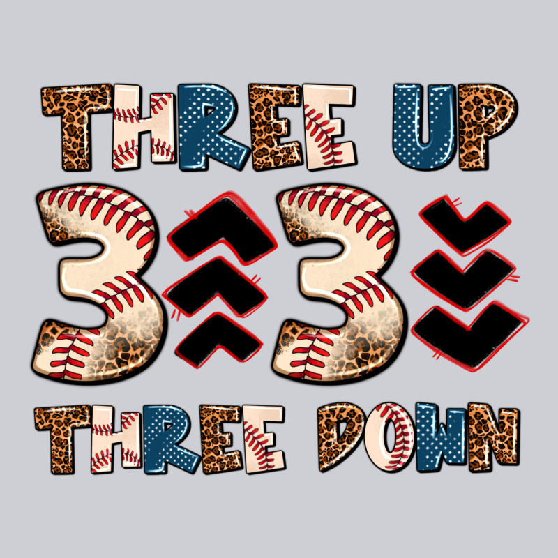 Three Up Three Down Heavyweight Sweatshirt by AdoDesignShop | Teevron