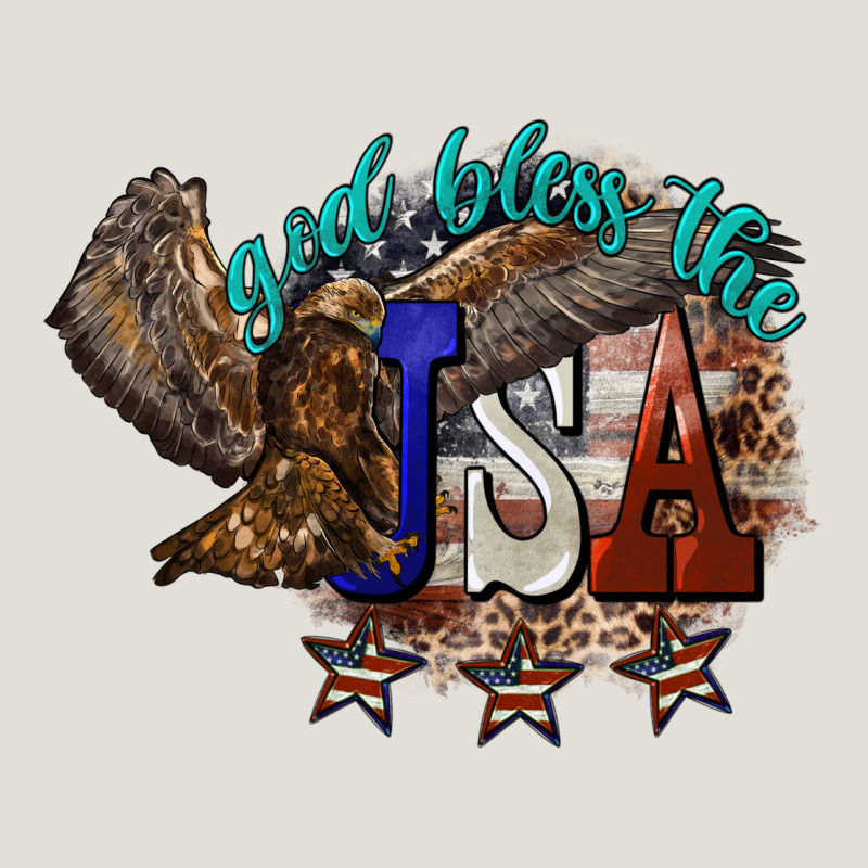 God Bless The Usa Eagle 4th Of July Heavy Core Tee by HowdyJamesFarm | Teevron