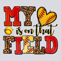My Heart Is On That Field Softball Zipper Hoodie | Teevron