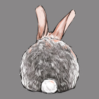 Easter Bunny Back View Vintage Tee | Teevron