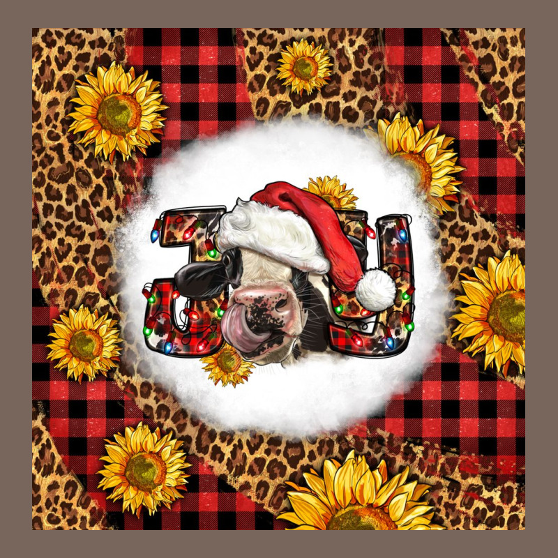 Joy Christmas Cow Premium Hoodie by LillyAllenDesigns | Teevron