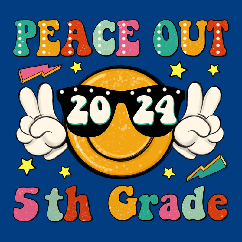 Peace Out 2024 5th Grade Premium Sweatshirt by JahusDesignShop | Teevron